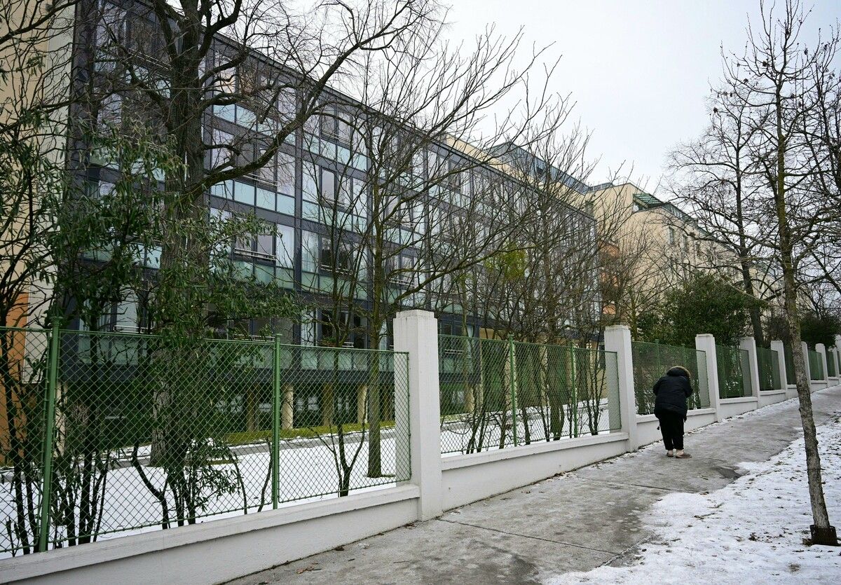 Das Seniorenheim in Döbling, Tatort des mutmaßlichen Tötungsdelikts.⇒APA/SCHLAGER