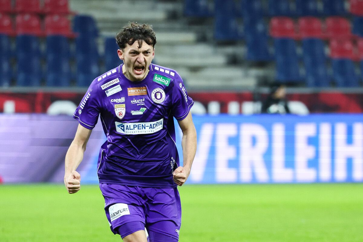 Der Dornbirner Marcel Krnjic stand 15-mal für Austria Klagenfurt am Feld und erzielte einen Treffer. Seinen Vertrag mit den Kärntnern hat er mittlerweile aufgelöst.