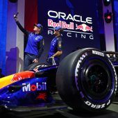 Neue Lackierung beim Red-Bull-Boliden