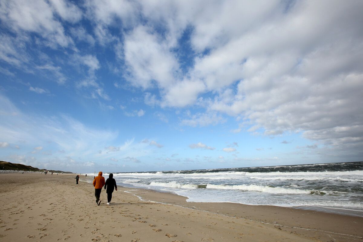 Der Klimawandel hat auch Auswirkungen auf die Nordsee.⇒AFP