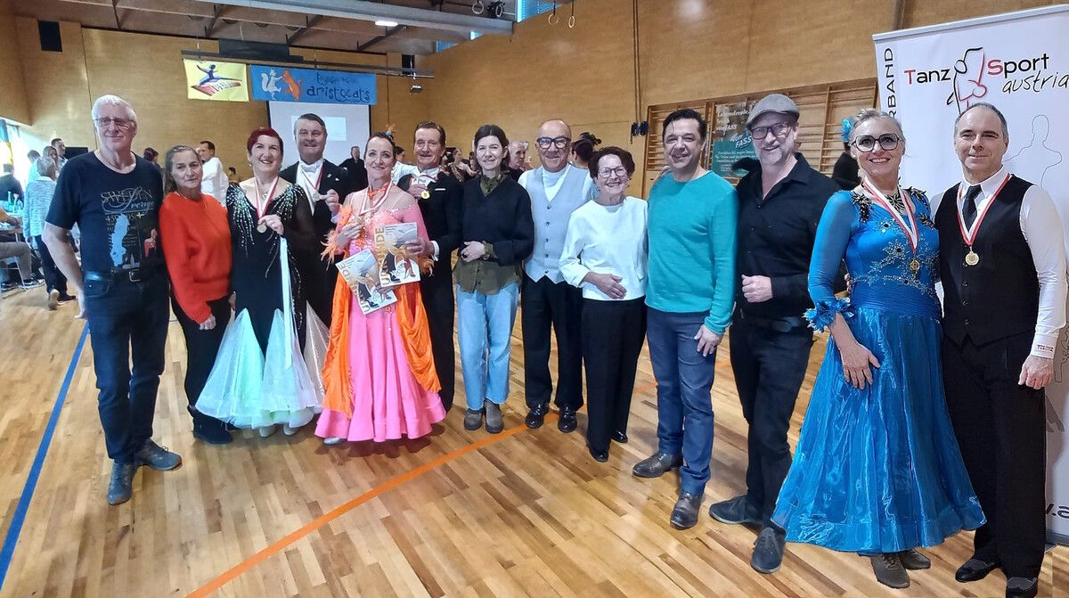 Der TSC bludance feiert zwei Landesmeistertitel bei den Standardmeisterschaften in Hohenweiler. ⇒TSC