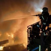 Mehrere Explosionen bei Brandinferno in Lustenau