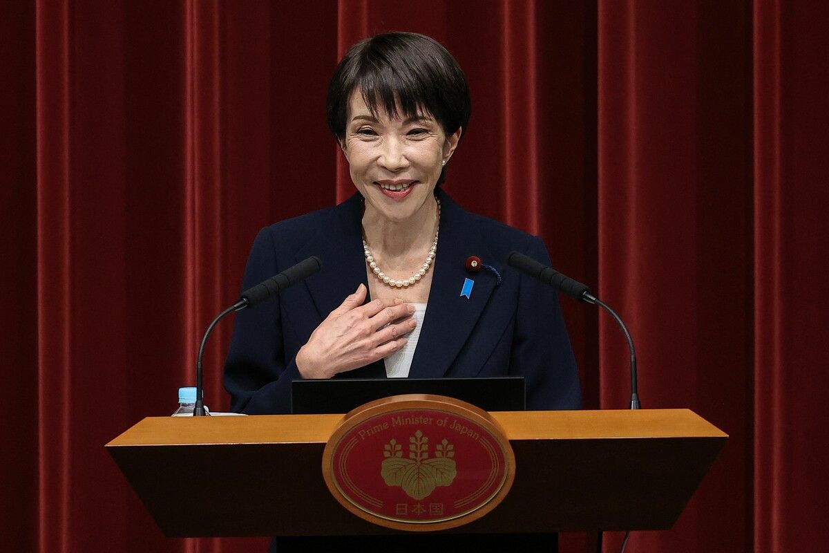 Die japanische Ministerpräsidentin Sanae Takaichi.⇒AFP