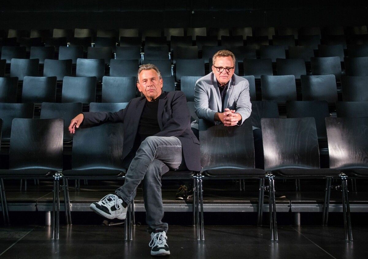 Die künstlerischen Leiter Hubert Dragaschnig und Augustin Jagg. ⇒VN/steurer