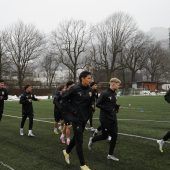 Trainingsstart für  die Austria-Kicker