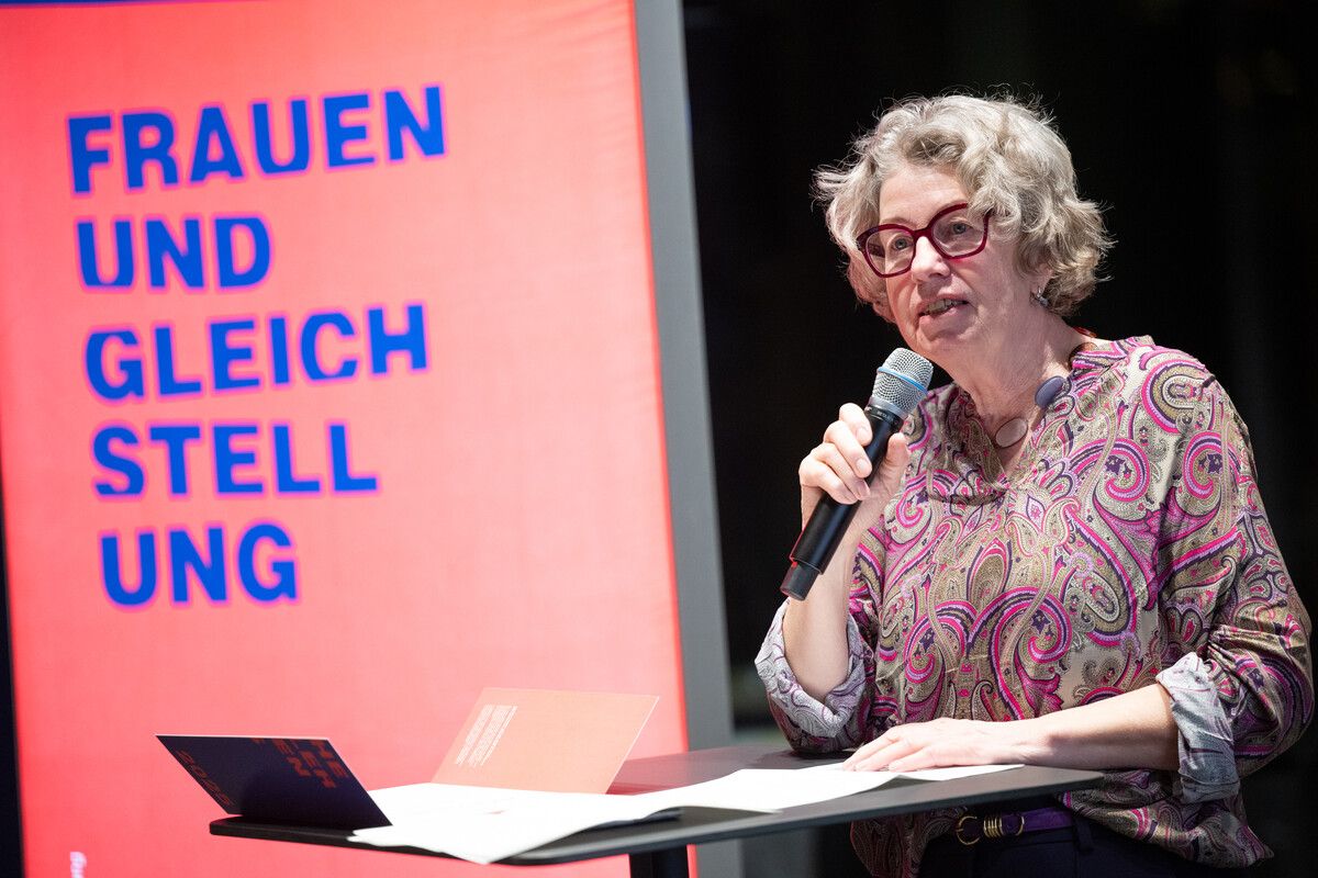 Die letztjährige Preisträgerin des Agathe-Fessler-Frauenpreises, Renate Fleisch. ⇒Alexandra Serra