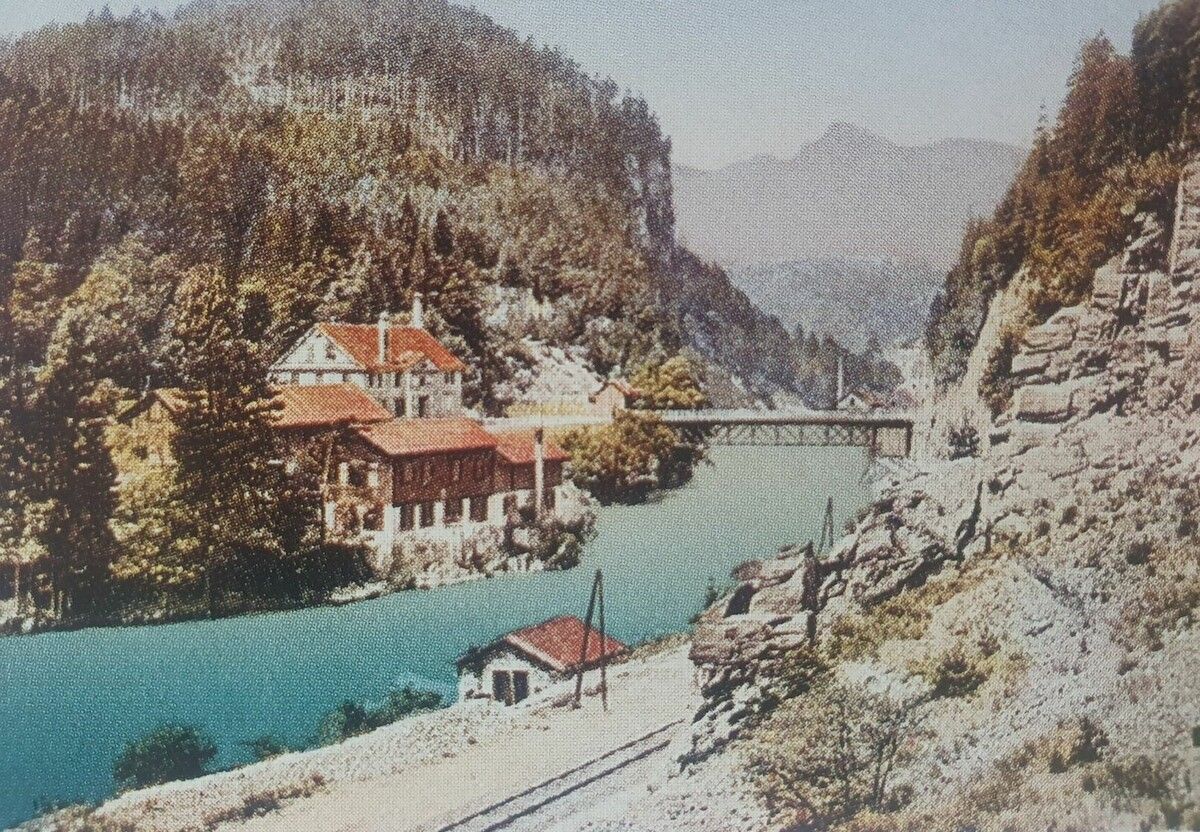 Die Seifenfabrik Schatzmann um 1900. ⇒Gemeindearchiv Frastanz (2)