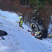 Frau stirbt bei Frontalkollision