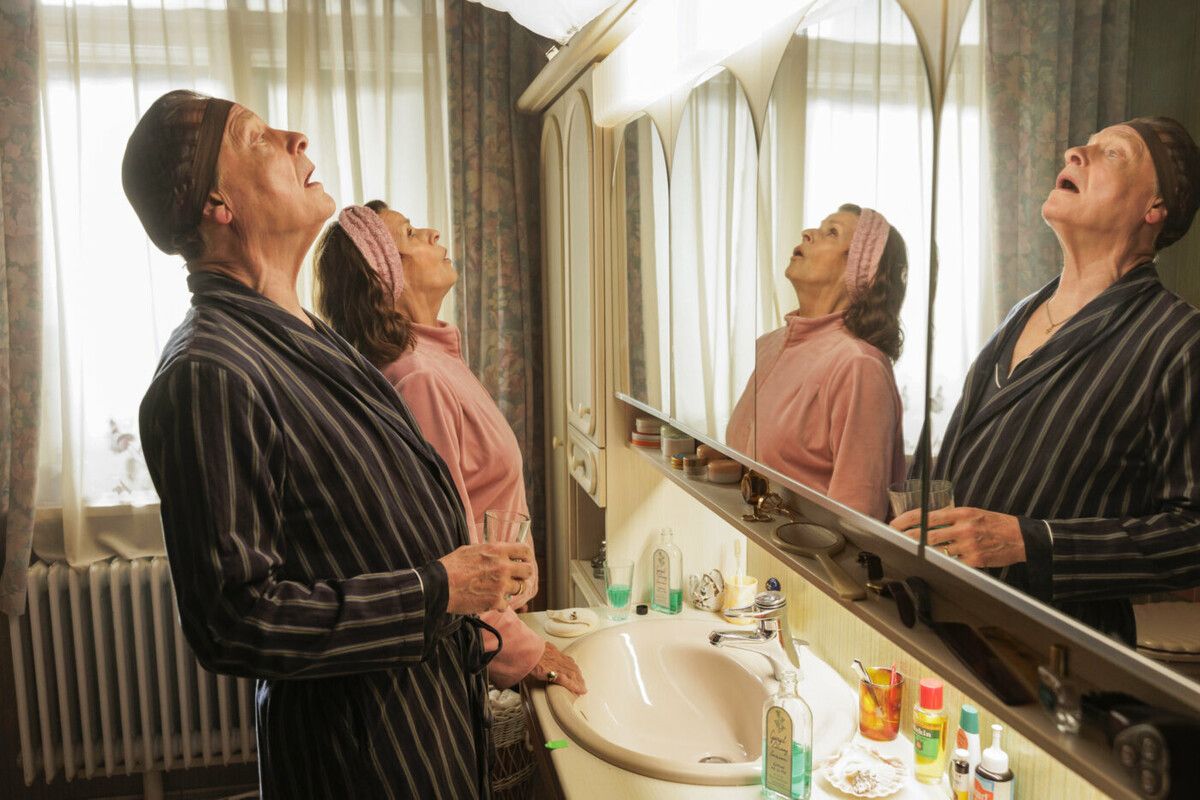 Ein Highlight des Films ist das morgendliche „Gurgelduett“ der Großeltern.⇒Warner Bros.