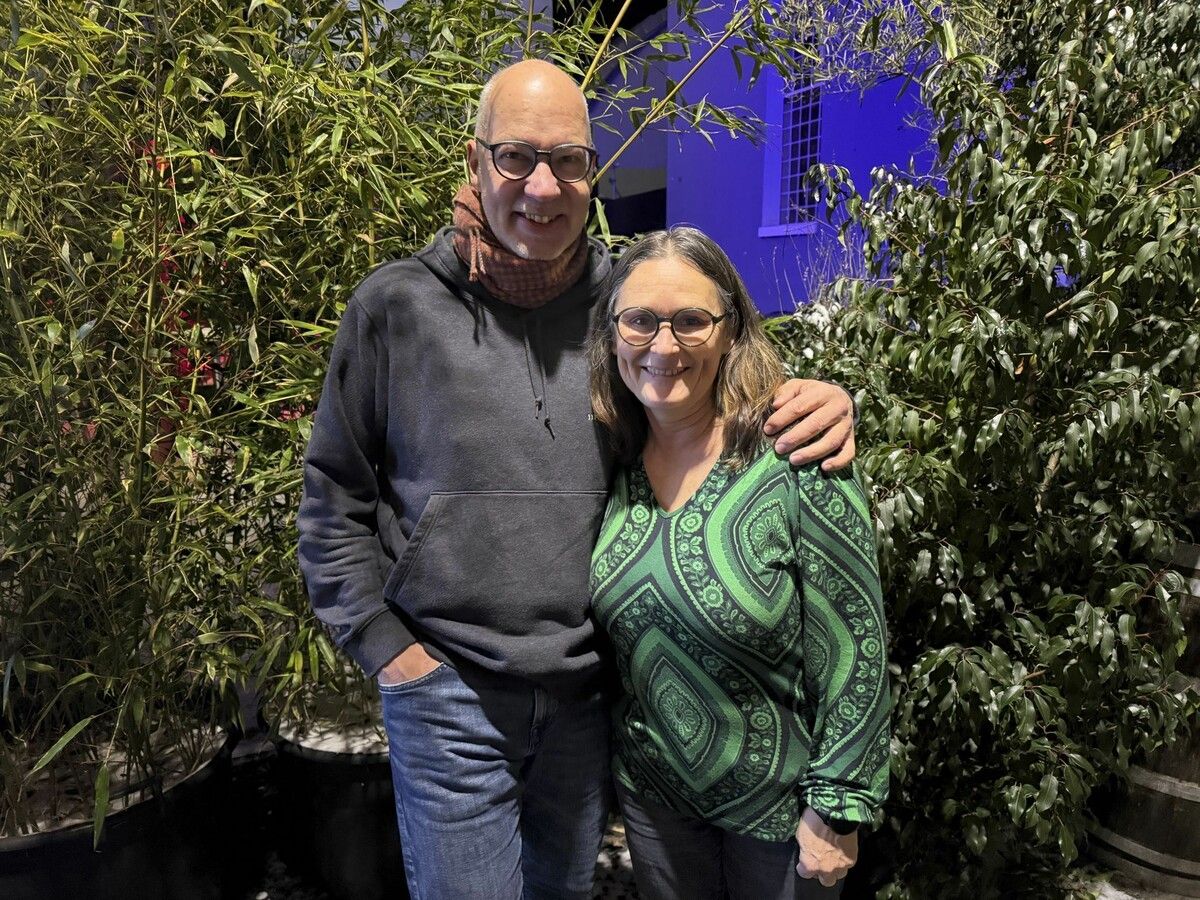 Elisabeth Steger und Christoph Kalb waren unter den Konzertbesuchern.