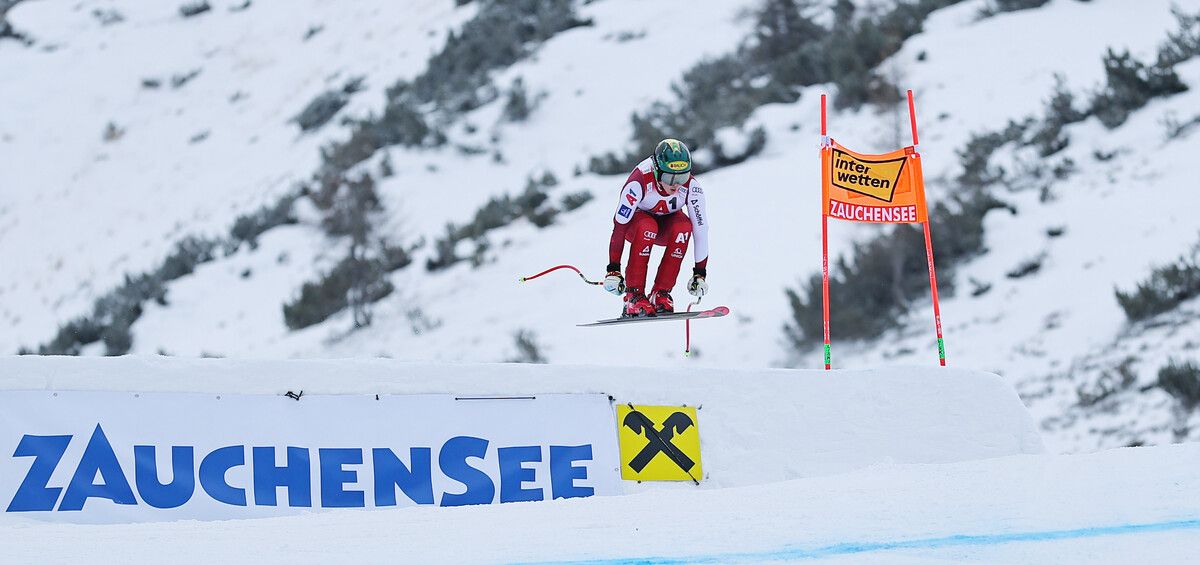 Emily Schöpf war als Zwölfte (+1,07) die schnellste der fünf Vorarlbergerinnen im ersten Abfahrtstraining in Altenmarkt-Zauchensee.⇒GEPA