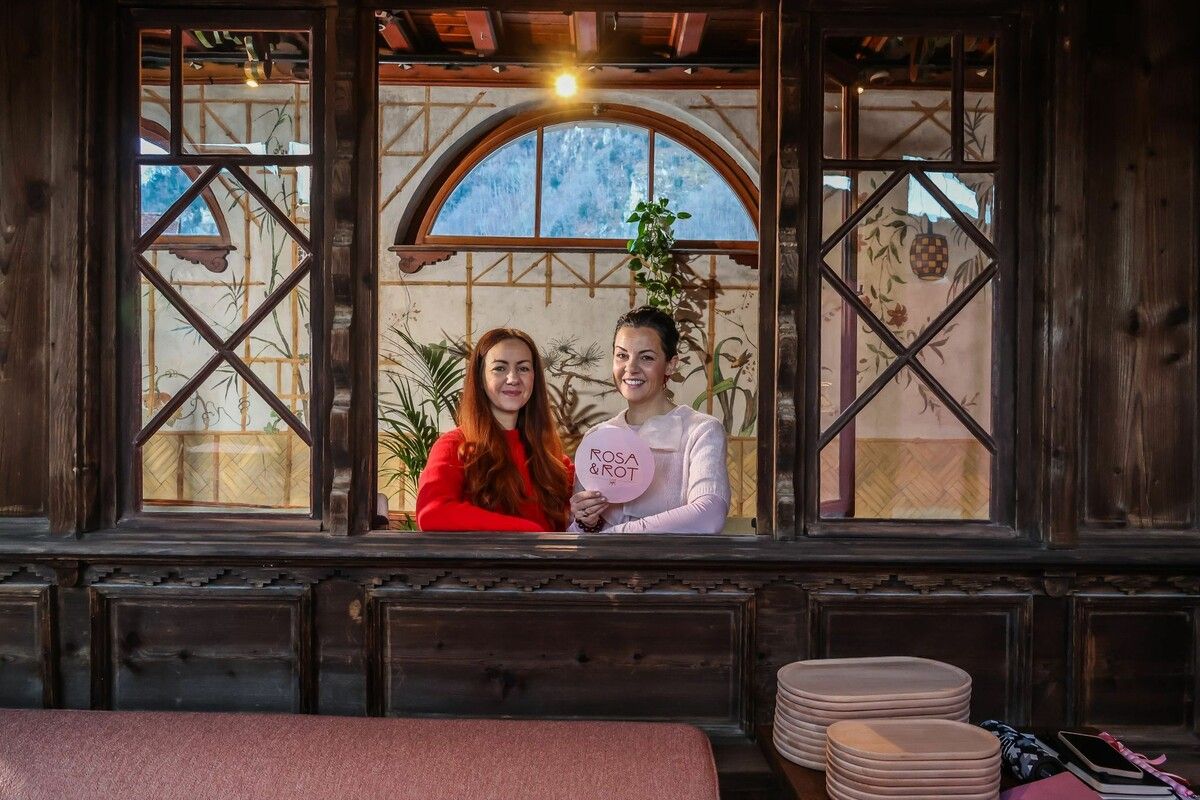 Eva Motter und Elvira Flora wagen mit ihrem Café einen beruflichen Neustart. ⇒VN/Steurer