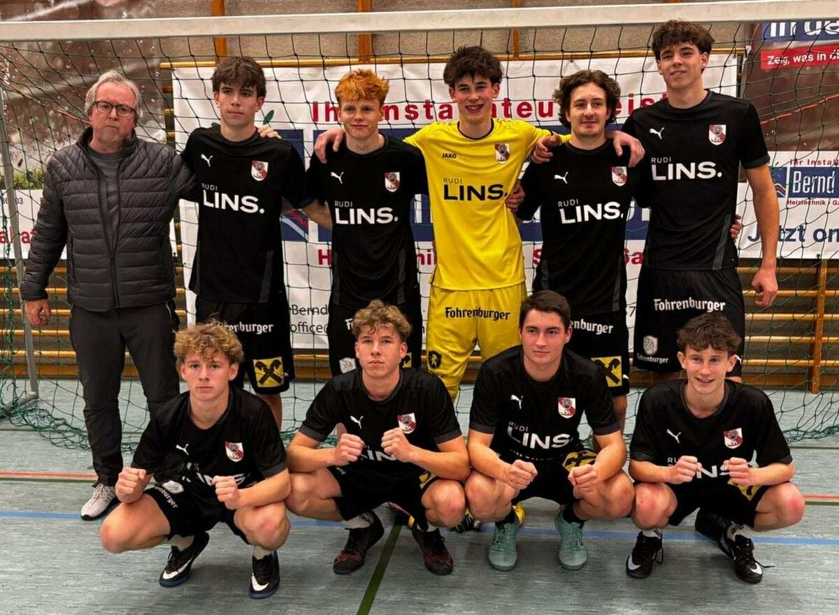 FC Nüziders Juniors scheitern knapp am Einzug in den Hallenmasters-Hauptbewerb.