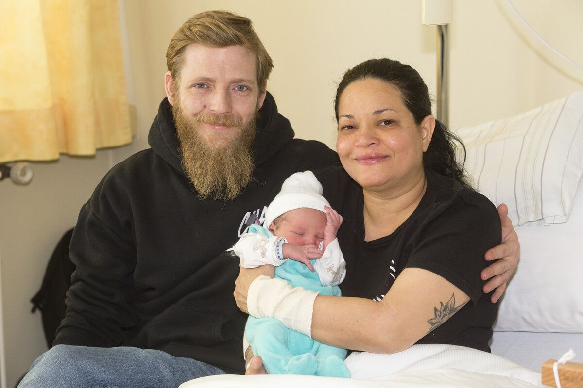 Süßes Neujahrsbaby aus Dornbirn