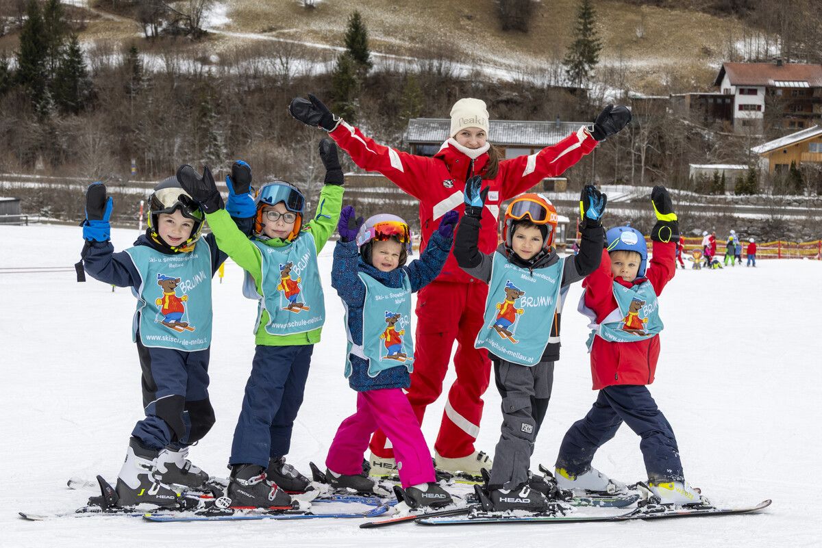 Kinderfreuden im Schnee