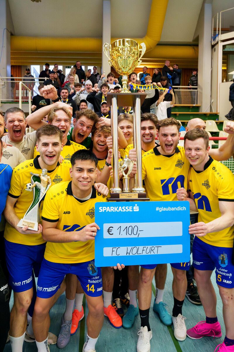 Hausherr FC Wolfurt feiert Premierensieg beim Masters. »C3