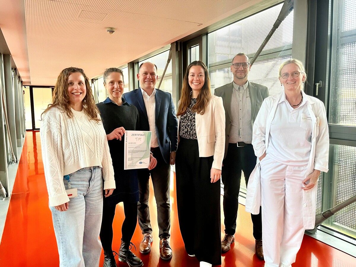 Zertifikat für das Spital