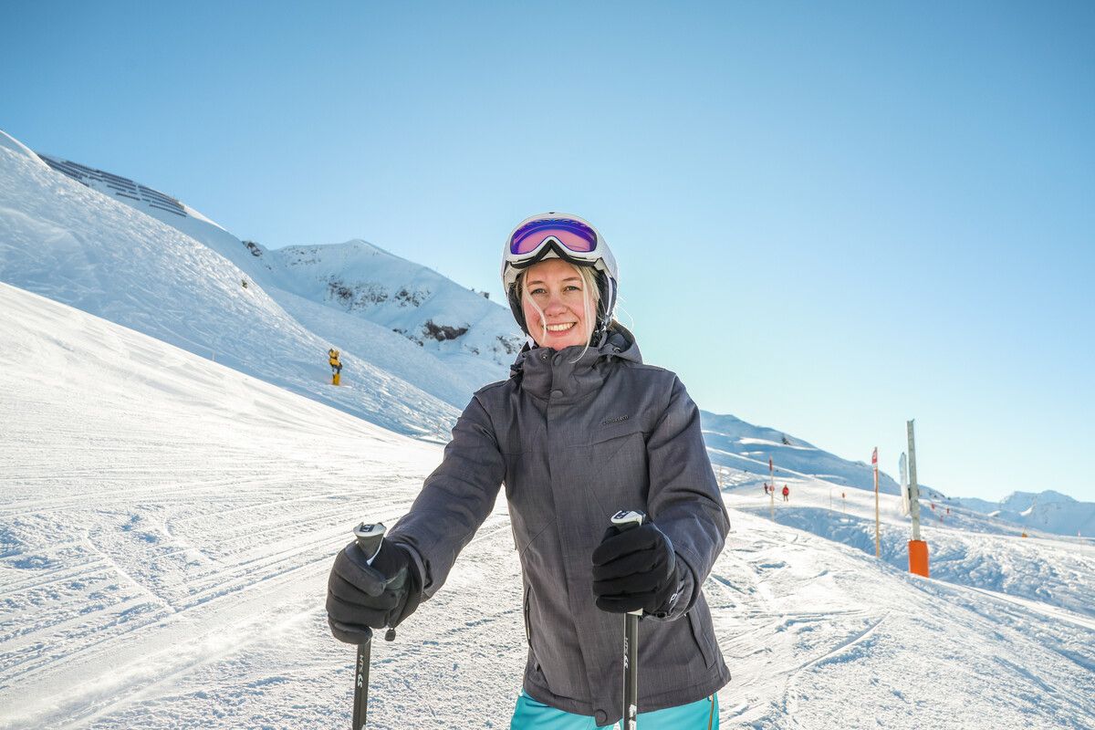 Ski-Spaß vor einer traumhaften Kulisse