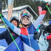 Skicross, nicht turnen