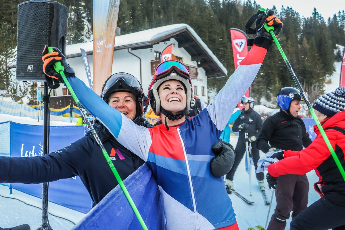 Skicross, nicht turnen