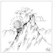 Sisyphos am Davoser Gipfel!