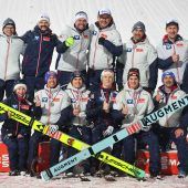 ÖSV-Adler springen zu WM-Silber