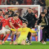 Benficas Goalie als großer Held