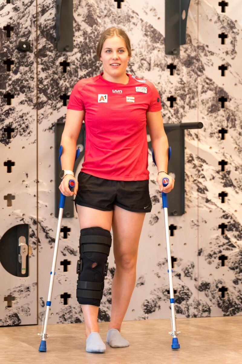 Geduld als oberstes Gebot für Magdalena Egger nach Operation. »C1