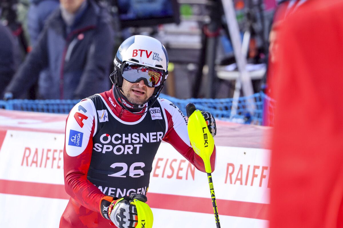 Findet aktuell einfach nicht zu seiner Form, der Warther Johannes Strolz.⇒gepa