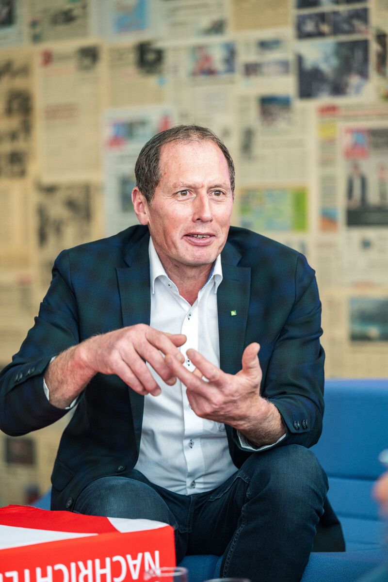 Für den ÖVP-Bauernbund tritt LWK-Präsident Josef Moosbrugger an.⇒VN/Rhomberg