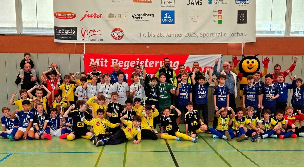 Für die Fußballjugend ist das „Raiffeisen-Nachwuchs-Hallenturnier 2026“ in Lochau ein Highlight in der Winterpause. Über 100 Mannschaften sind heuer bei diesem besonderen Fußballevent aktiv mit dabei.⇒bms