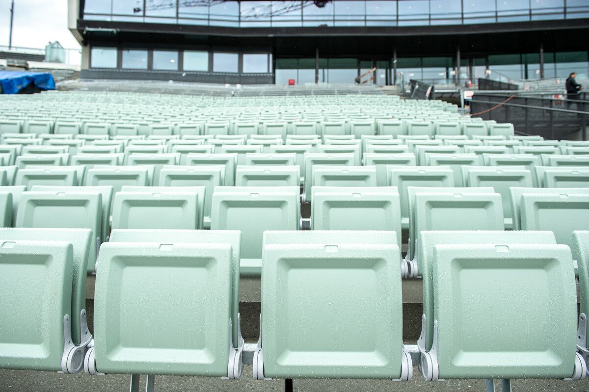 Gesungen wird am 1. August auf der Zuschauertribüne am See.⇒VN/Rhomberg