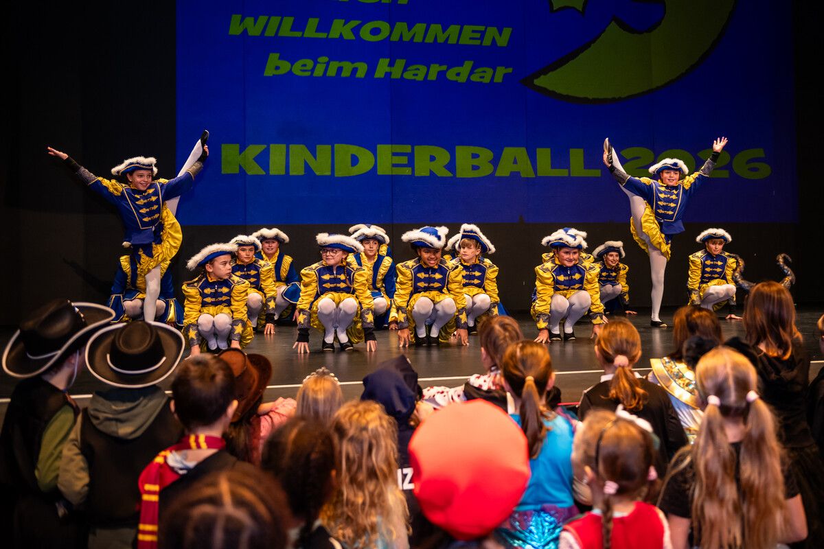 Groß und Klein hatten viel Spaß beim Kinderball. ⇒Thomas Gutschi (2)