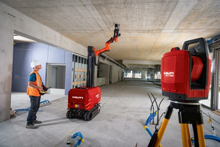 Hilti beliefert die Bauindustrie mit technologisch führenden Produkten, Systemlösungen und Software. ⇒FA