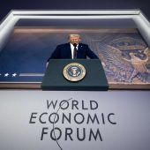 Trump spricht beim Weltwirtschaftsforum