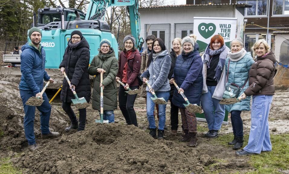 In Dornbirn-Martinsruh erfolgte der Spatenstich für die erste offizielle Wildtierstation des Landes.⇒VN/Paulitsch