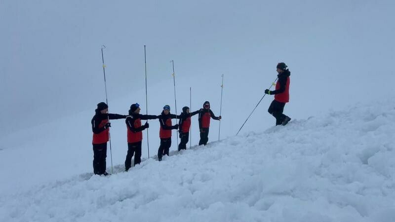 In Tirol haben sich gestern mehrere Lawinenabgänge ereignet.⇒symbolbild bergrettung