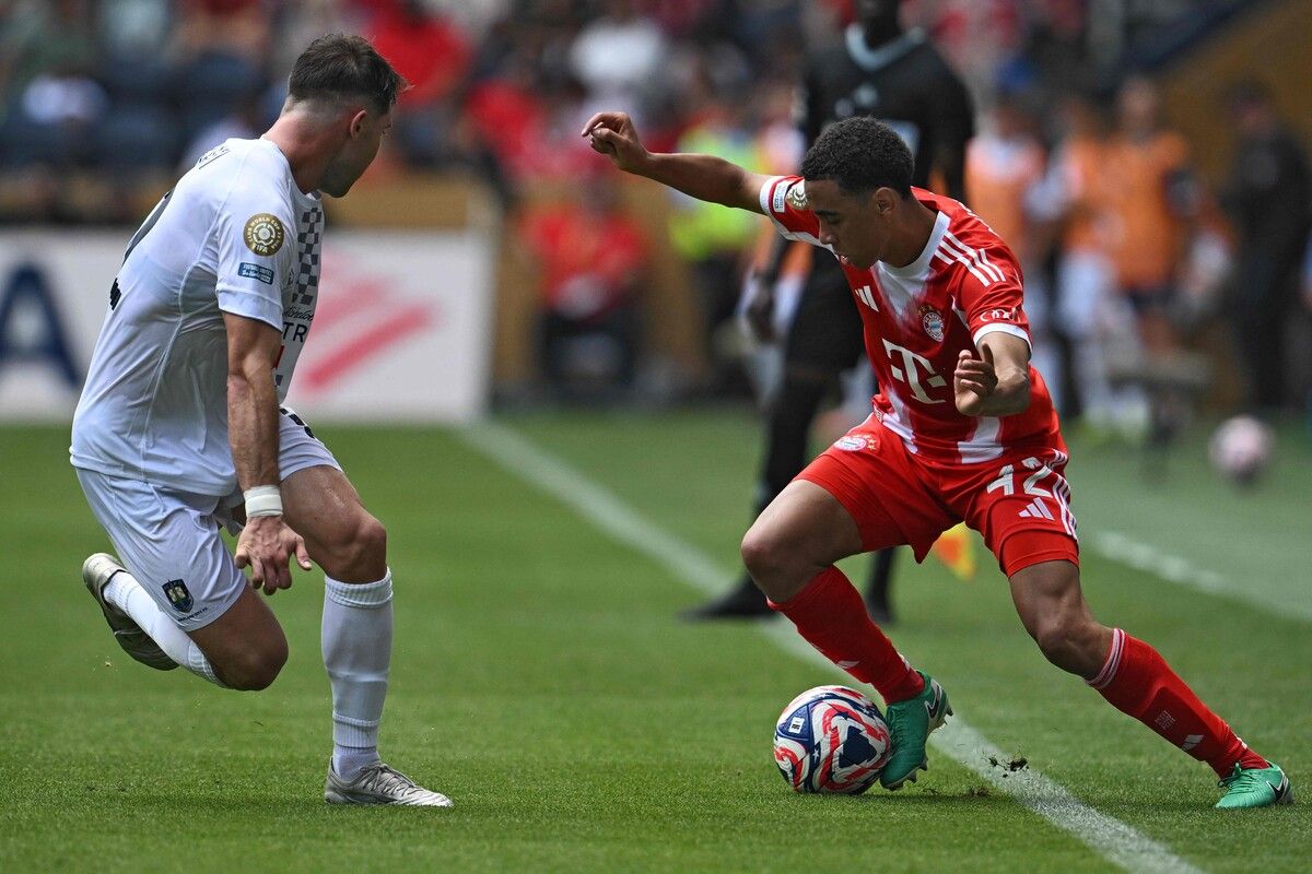 Jamal Musiala steht heute vor seinem Comeback für Bayern München. Vor einem halben Jahr hat sich der Jungstar eine schwere Verletzung zugezogen, er ist nun wieder fit.⇒apa