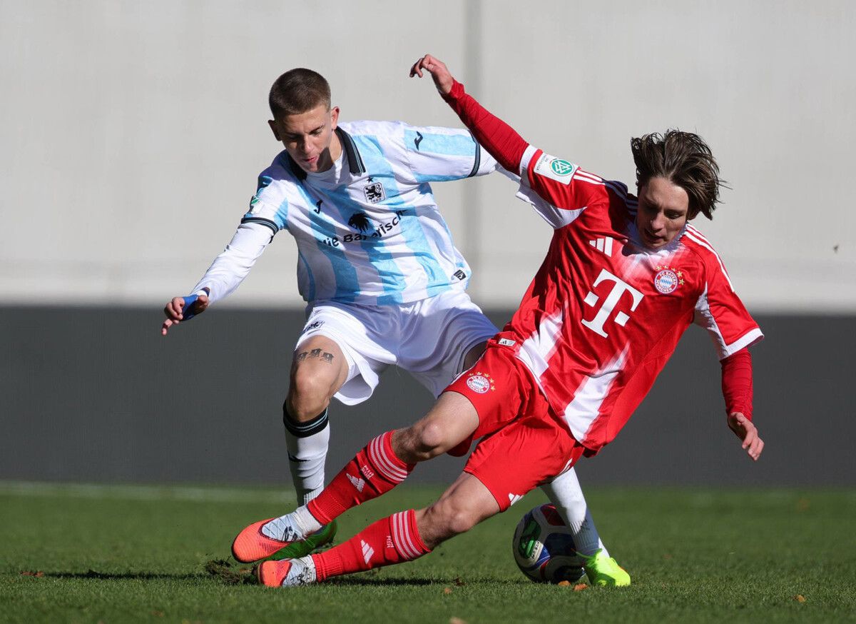 Jamie Jenni im Münchner Derby, das mit einem Sieg für die Löwen endete.⇒VN