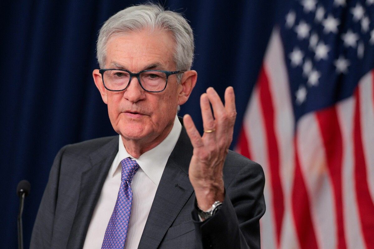 Jerome Powell, Chef der US-Notenbank Fed, warnt vor politischem Druck auf die unabhängige Geldpolitik.⇒AFP