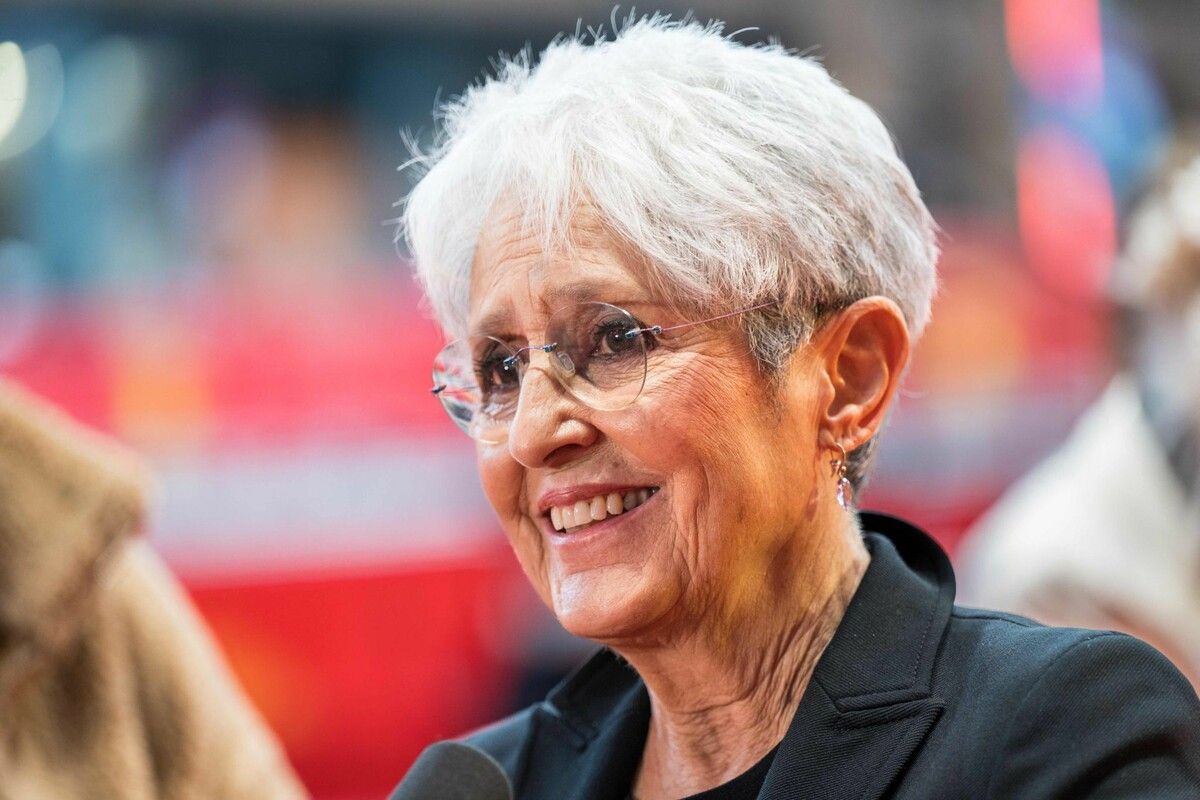 Joan Baez war über viele Jahre hinweg das Gesicht der US-Folkmusik.⇒⇒STEFANIE LOOS / AFP