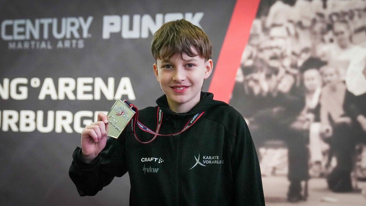 Julian Spiegel überzeugte beim Rhein Shiai mit Technik, Kampfgeist und verdienter Silbermedaille. ⇒K. Hofsteig