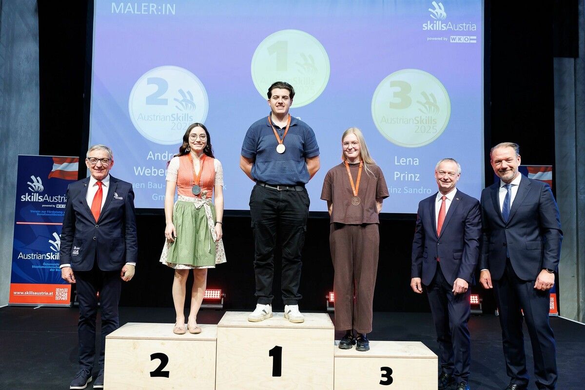 Luca Ladler aus Fußach ist Staatsmeister der Maler und qualifizierte sich mit seinem Sieg für die Weltmeisterschaft in Shanghai.