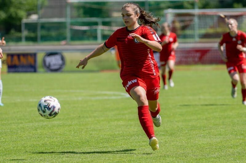 Magdalena Anna Keck stürmt nun für Alberschwende.