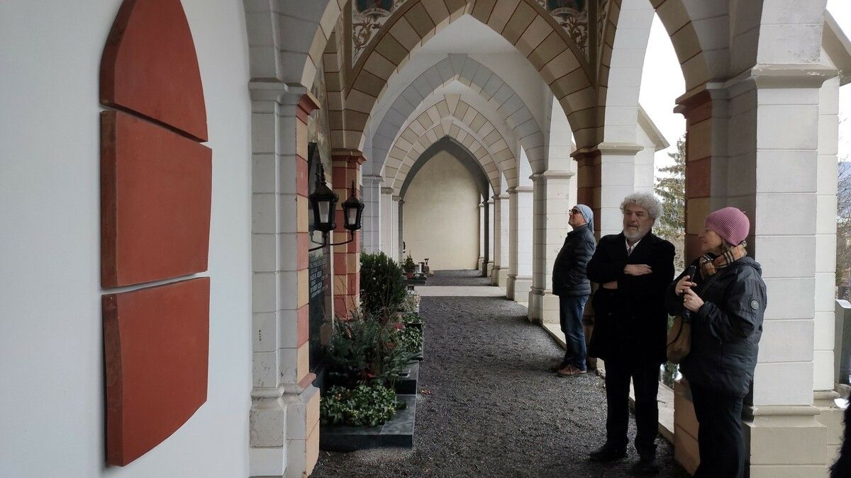 Mahnmal am Friedhof Unterer St. Michael am Liebfrauenberg.⇒MG Rankweil