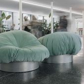 Textile, skulpturale und malerische Werke