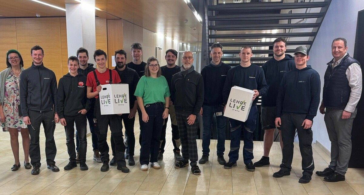 Mit Schulbesuchen bereiten Witus-Mitglieder bereits jetzt „Lehre live 2027“ vor.⇒Peter Strauss (3)