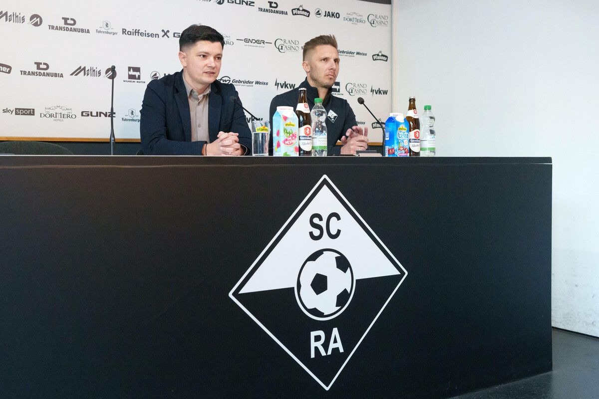 Ognjen Zaric (l.) stellte sich zusammen mit Philipp Netzer den Fragen.