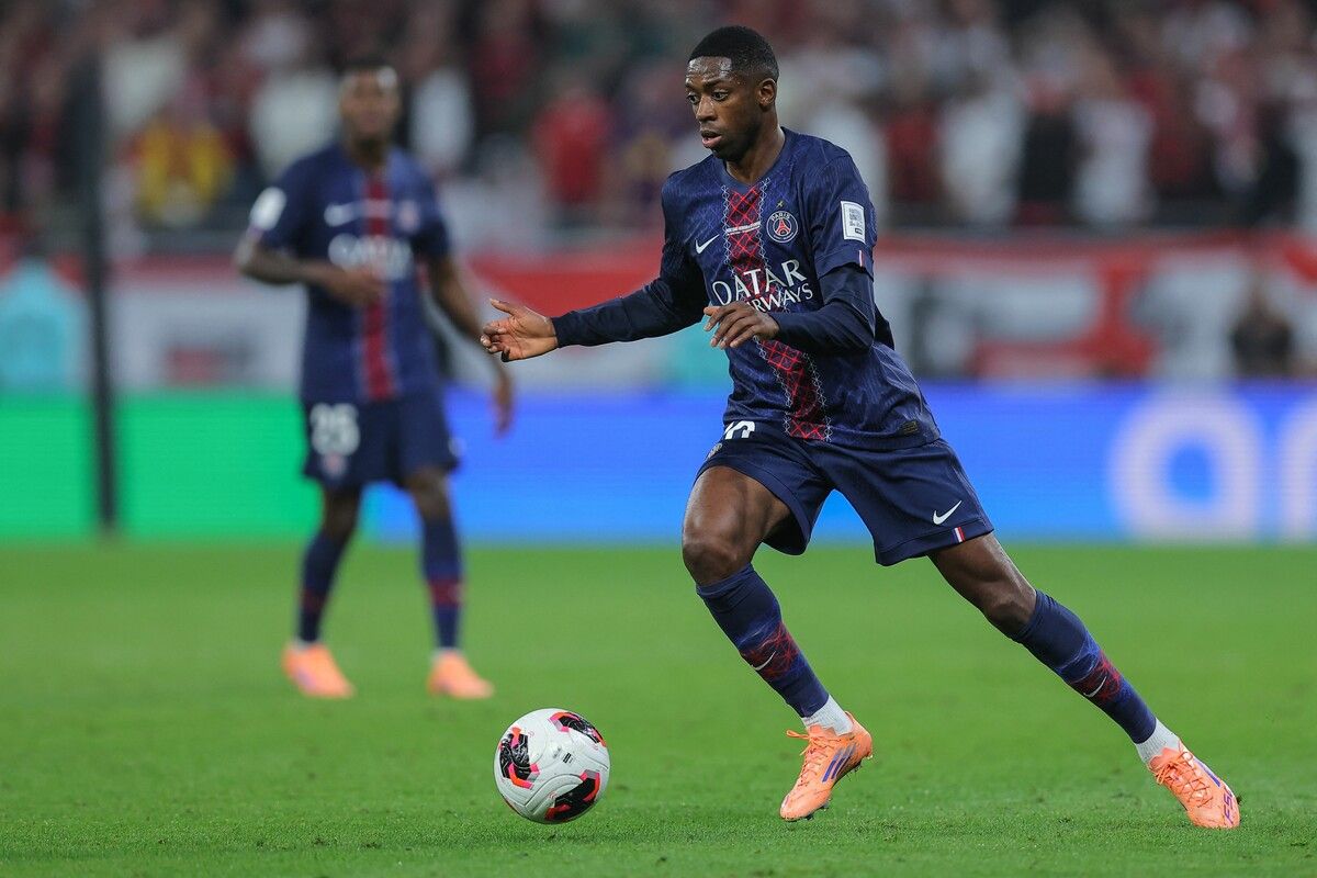 Ousmane Dembele und Titelverteidiger Paris Saint-Germain stehen gegen Newcastle unter Zugzwang. ⇒AP