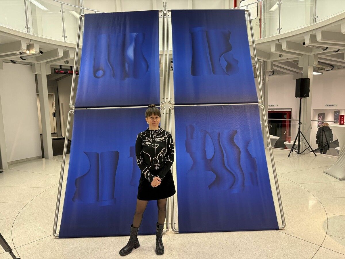 Selina Reiterer präsentierte ihr „Everything is unreal“ im ORF-Landesfunkhaus in Dornbirn.⇒Franc